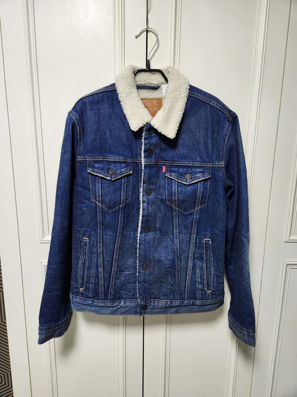 (95)리바이스 쉐르파 데님 청자켓