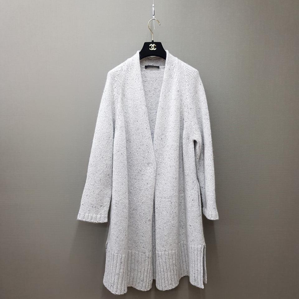 파비아나필리피 캐시미어 블렌드 롱 니트 가디건 IT 44사이즈