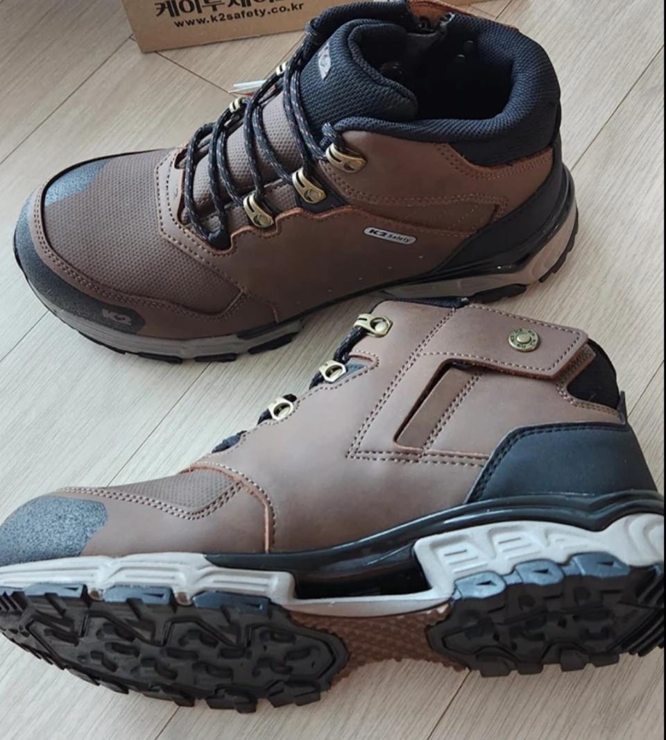 k2-87 지퍼 260 천연가죽 5인치 메쉬 초경량 새제품