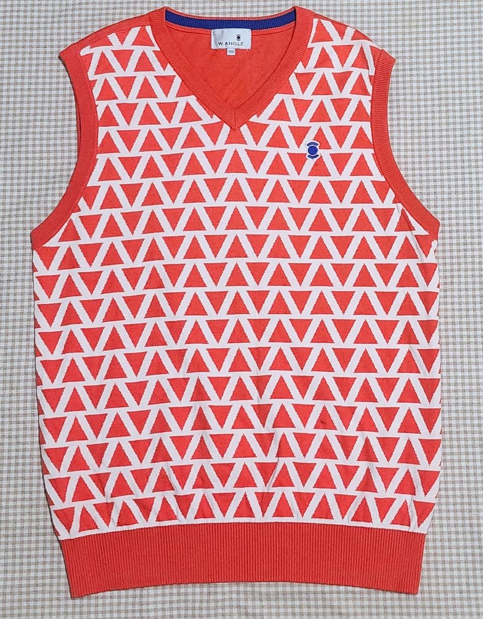 와이드앵글 남성골프조끼 사이즈 100