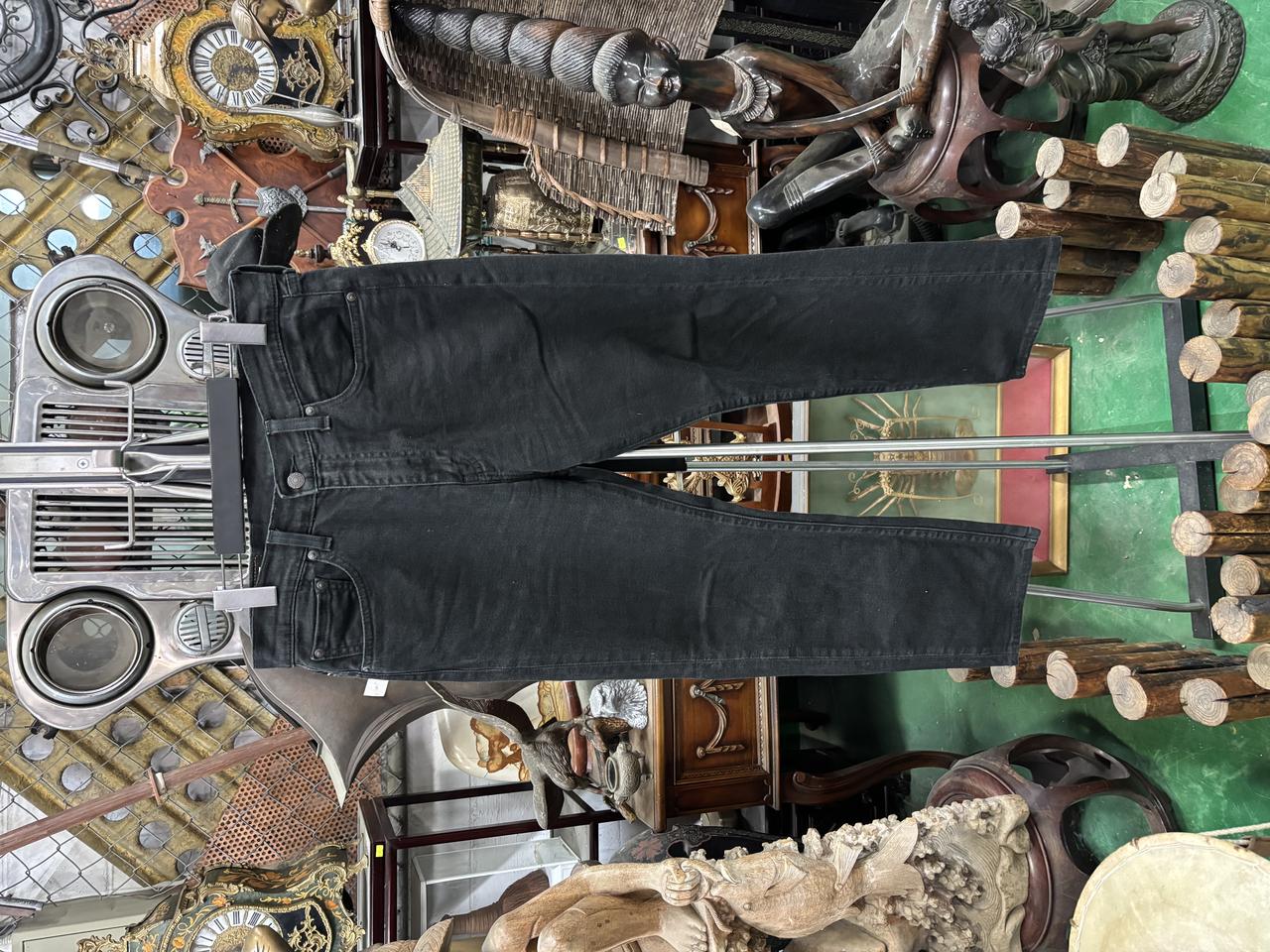 리바이스 프리미엄(Levis Premium) 블랙 데님 팬츠 청바지