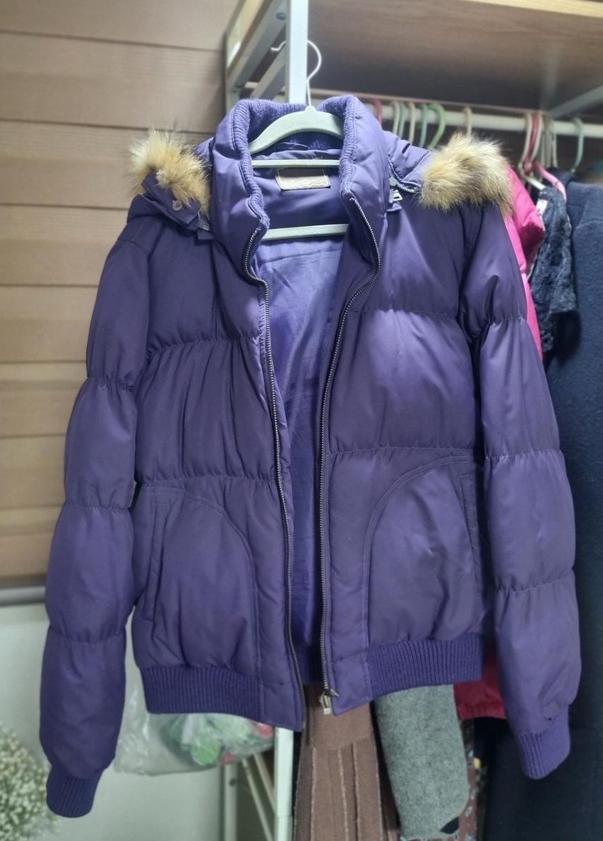 (정품)UNIONBAY 유니온베이 퍼플 패딩