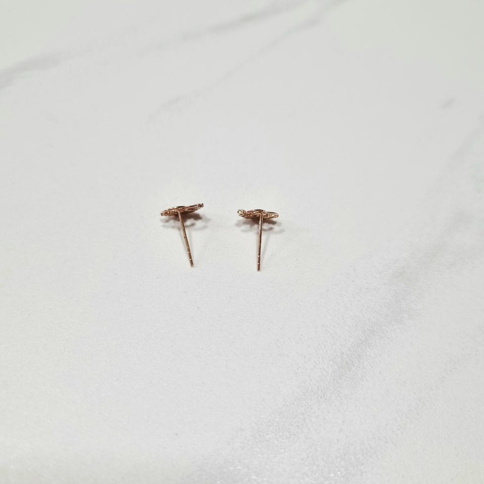 14k침 귀걸이 핑크골드