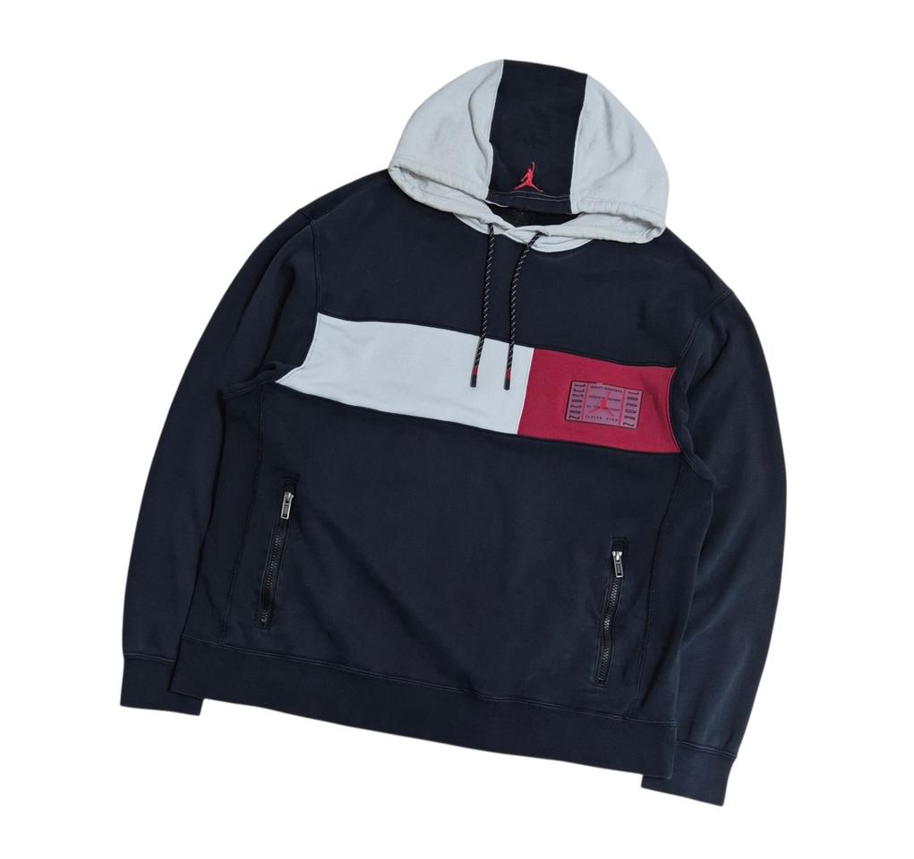 조던 배색 후드티