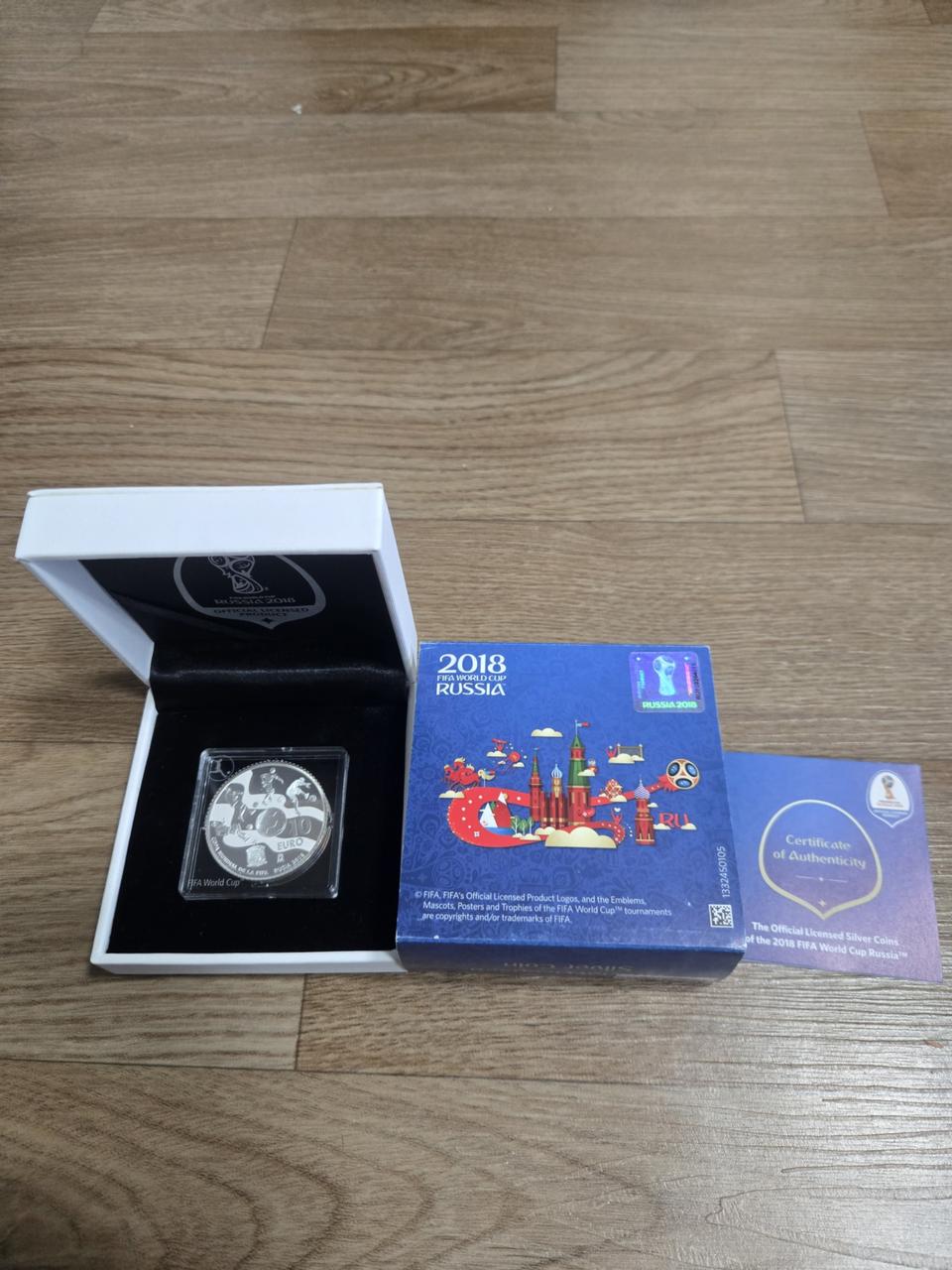 FIFA 2018 러시아 월드컵 기념 은화