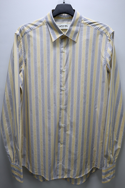 LANVIN 랑방 스트라이프 셔츠 홑겹 한섬 매장판