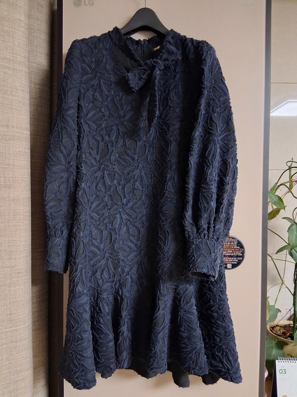 maje 마쥬 네이비 레이스 원피스