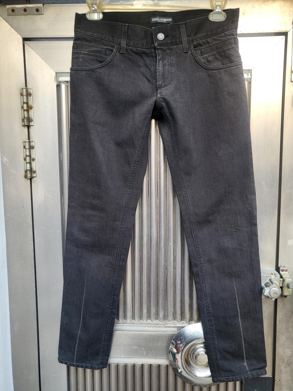 정품 돌체앤가바나 슬림핏 블랙진 31인치 상태최상