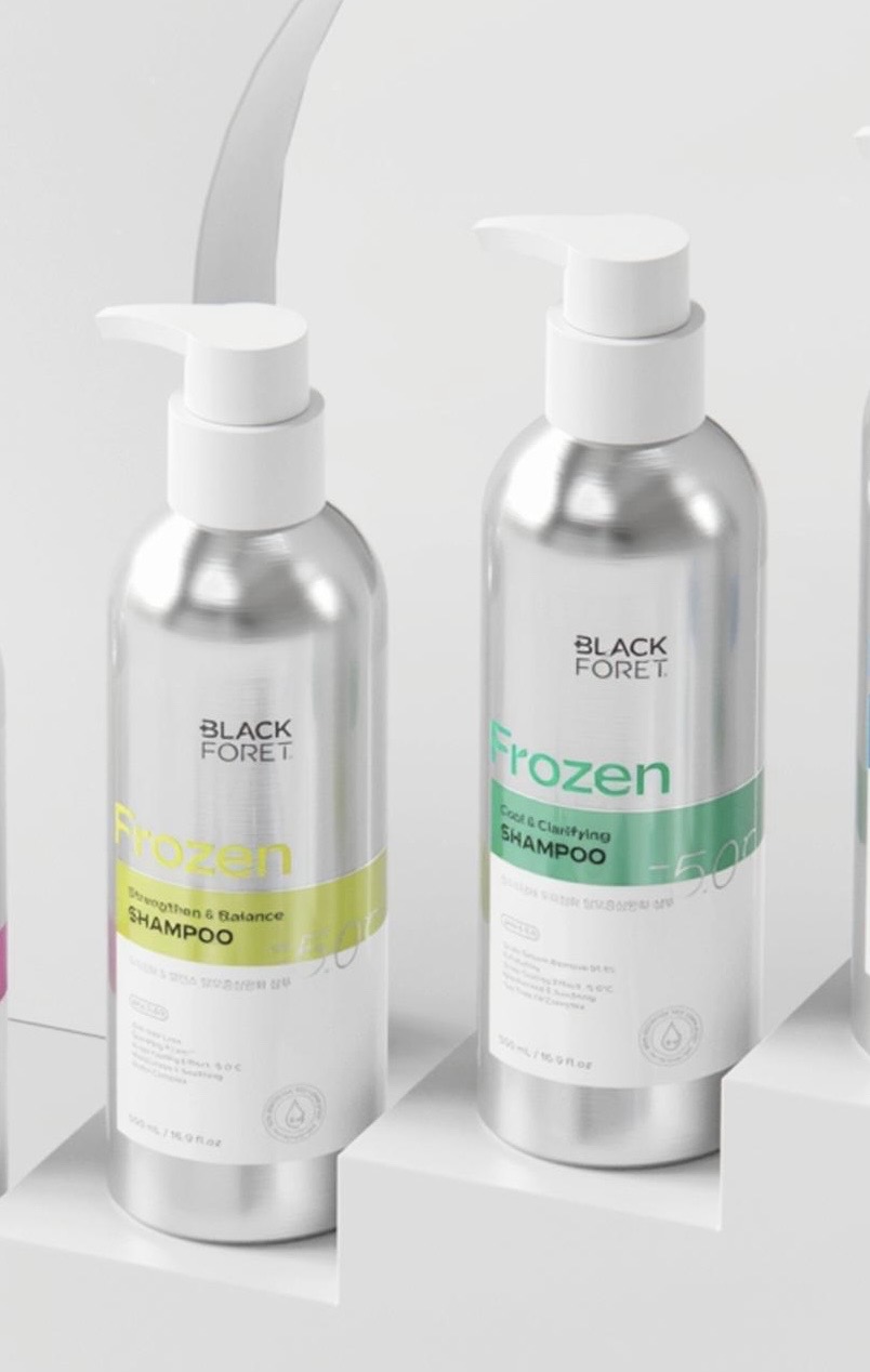 블랙포레 탈모샴푸 500ml 쿨링샴푸.두피정수리케어