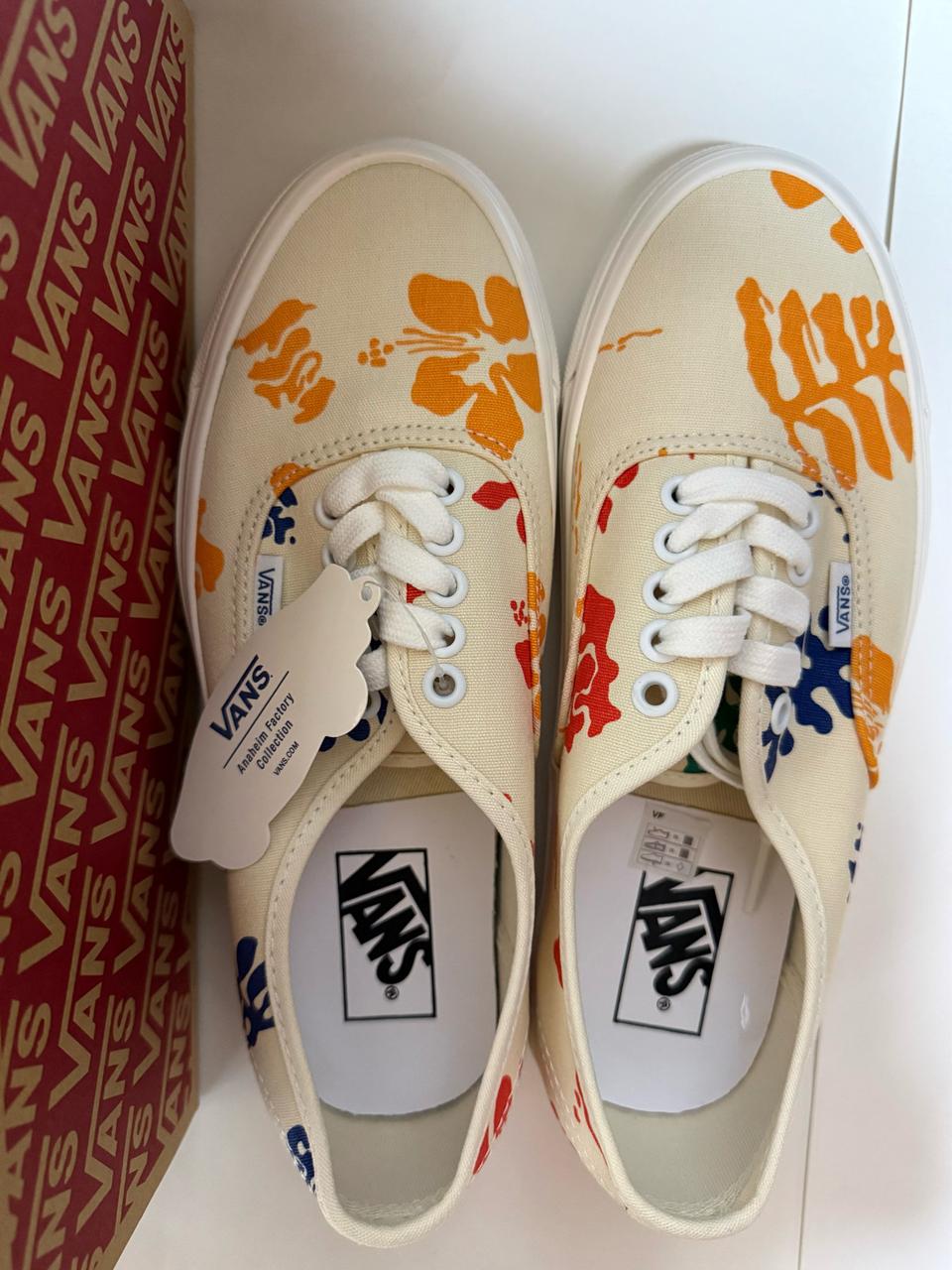 새상품)반스 스니커즈 에너하임 OG 알로하 어센틱 44D 250