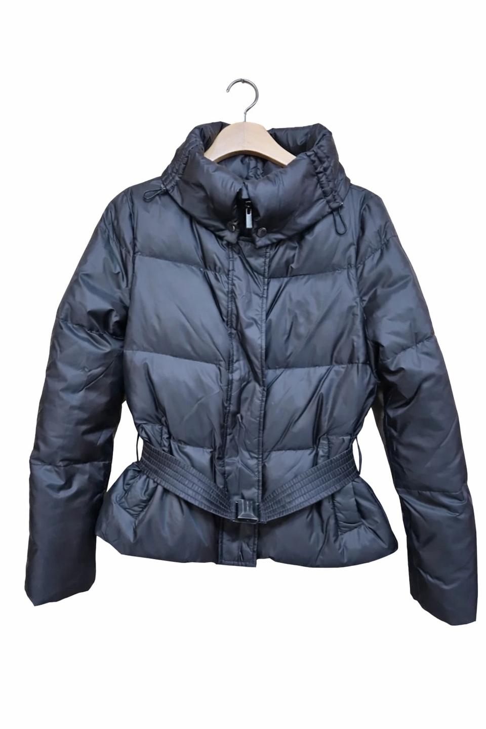 BCBGMAXAZRIA 벨트 구스/다운 패딩 S 블랙