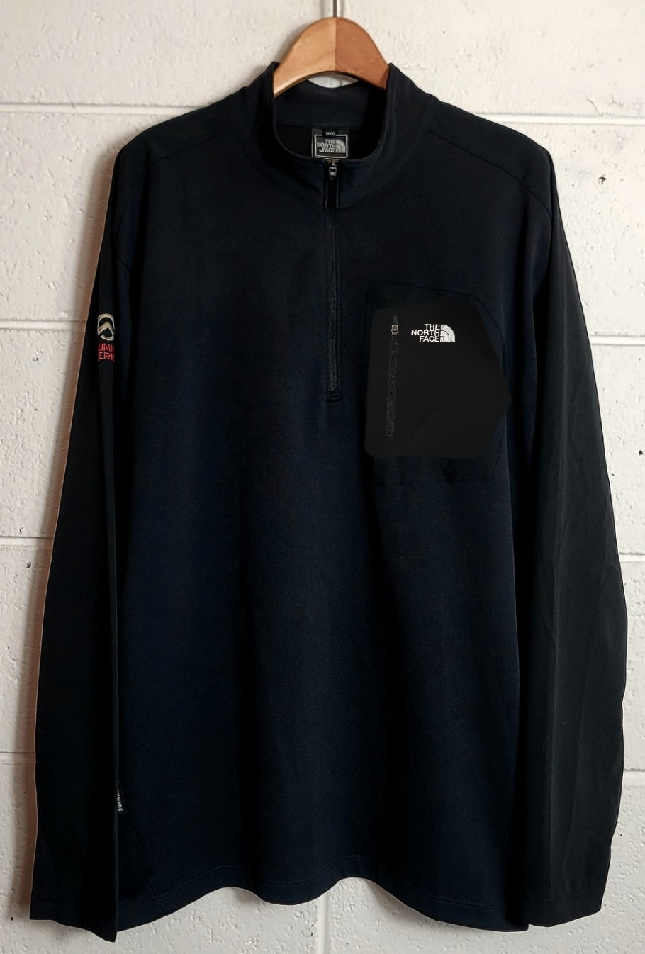 노스페이스 폴라텍 써밋 시리즈  집업티 100