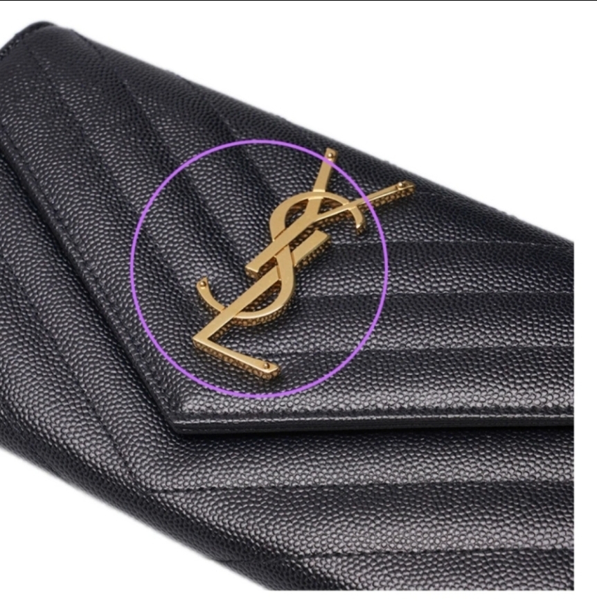 생로랑 모노그램 장지갑