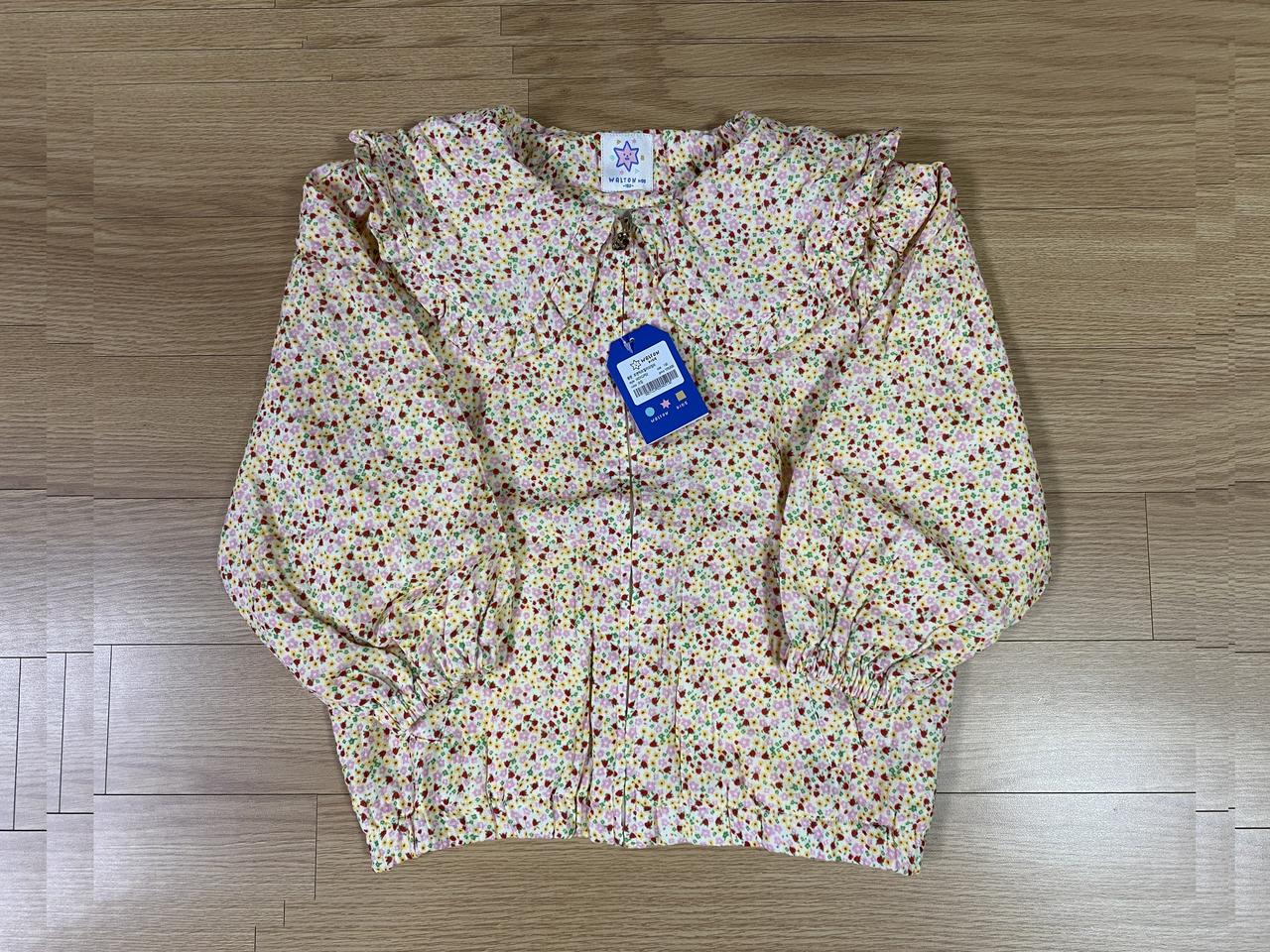 프릴 카라 점퍼 130