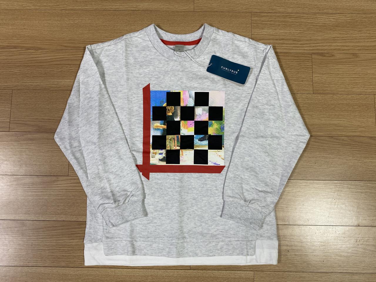 컬리수 레이어드 맨투맨 130