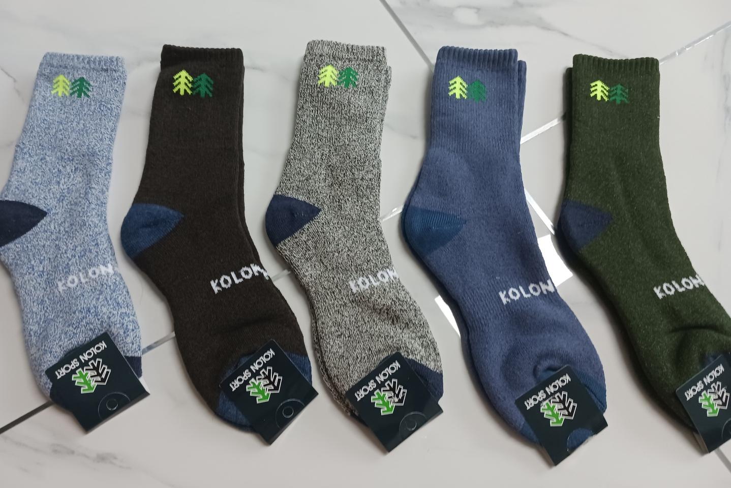정품] 코오롱  KOLON 스포츠 등산양말ㅡ 남성용