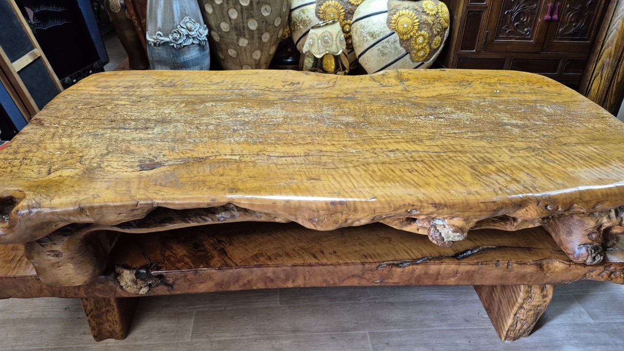 대추나무 원목 차탁