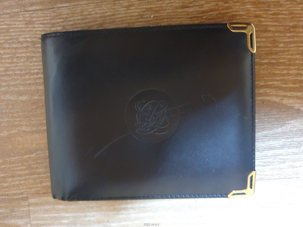 명품 루이까또즈(정품)올가죽소재 멋진남성 반지갑 중지갑 카드지갑 장지갑