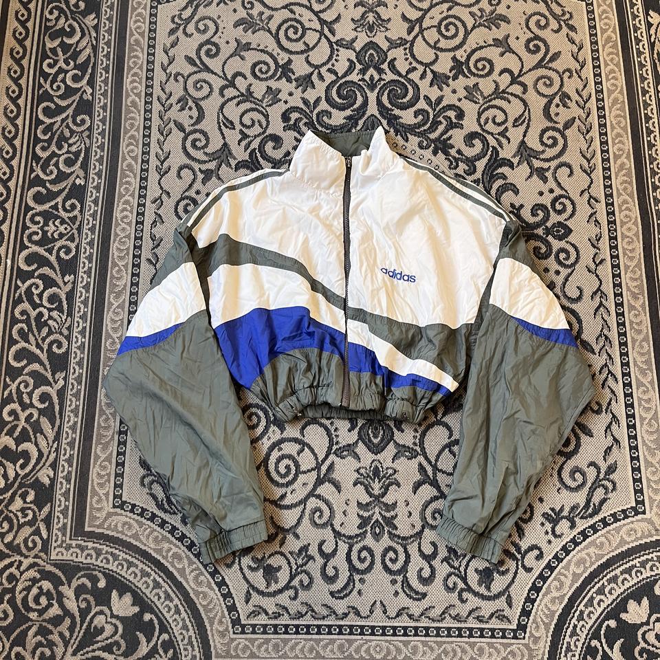 아디다스 올드스쿨 크롭커스텀 바람막이/W2620