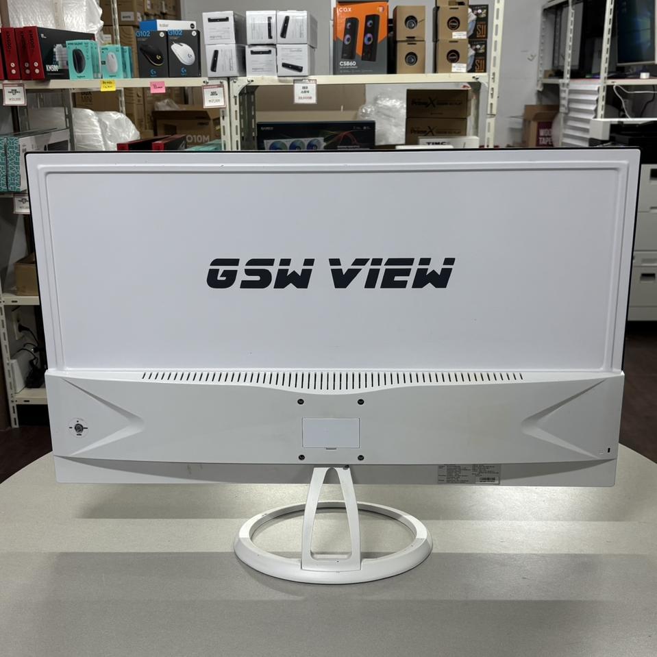 중고 32인치 게임용 모니터 144hz 화이트 평면!