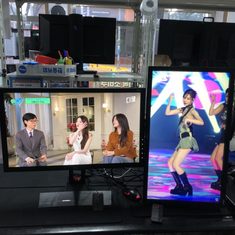 벤큐 A급 중고 모니터 27인치 144hz 평면!