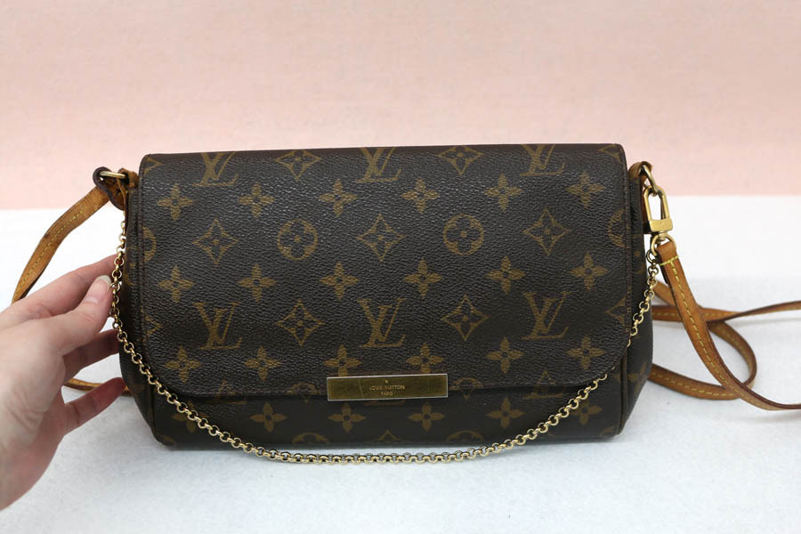 정품) 루이비통 페이보릿MM 크로스백