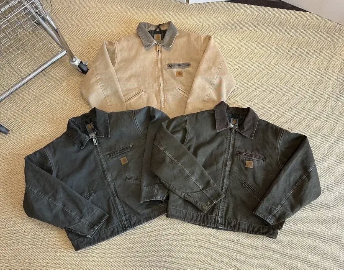 칼하트 디트로이트 워싱 자켓 J97