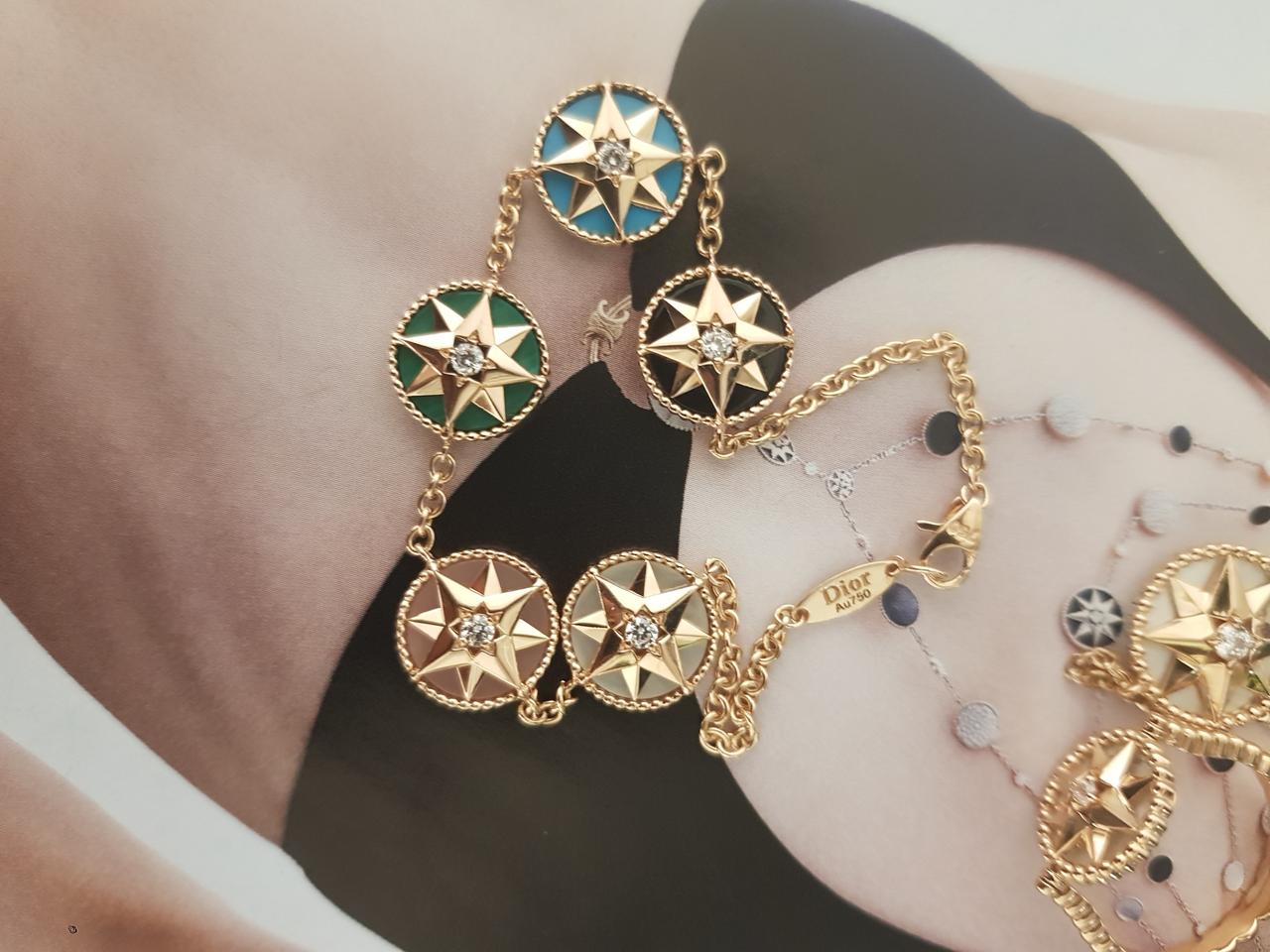 18k 트렌디 다이아 원석 팔찌