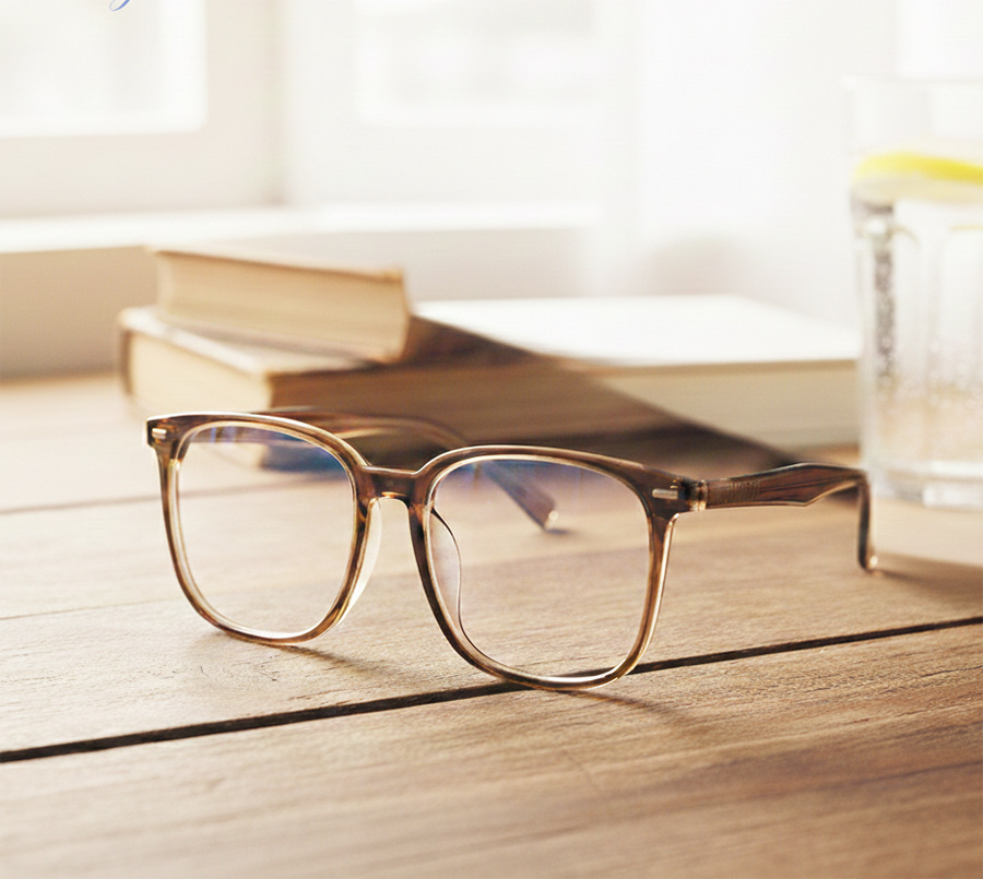트렌디온 L 빅사이즈 브라운 뿔테 데일리 안경테 H-4-6BDI 새제품