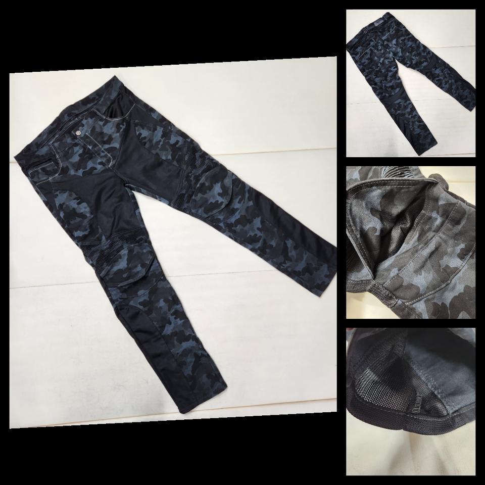 롱바이커 남성 밀리터리 메쉬 바이커 팬츠 바지 34~38