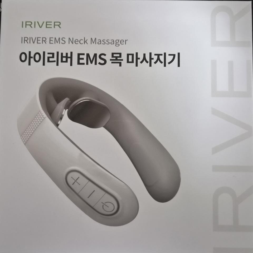 (미개봉)아이리버 EMS 목 마사지기