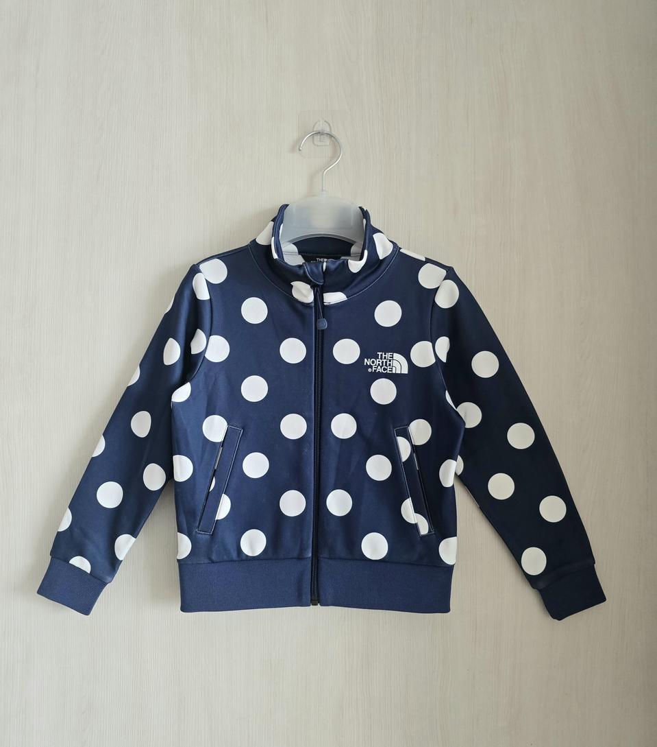 노스페이스키즈 도트 집업 자켓 110사이즈