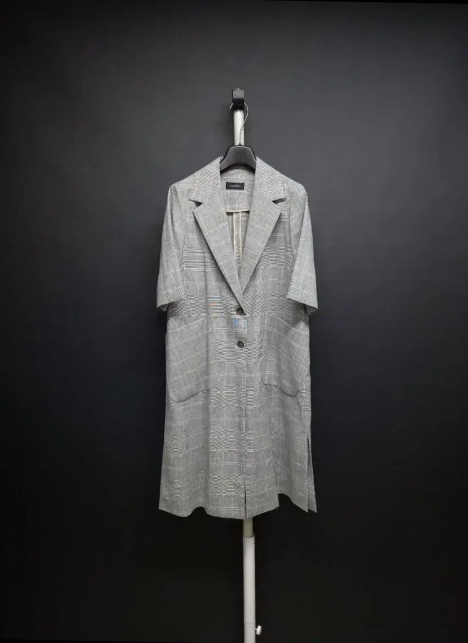 발렌시아 춘하추 홀겹 맥시 롱 코트 55