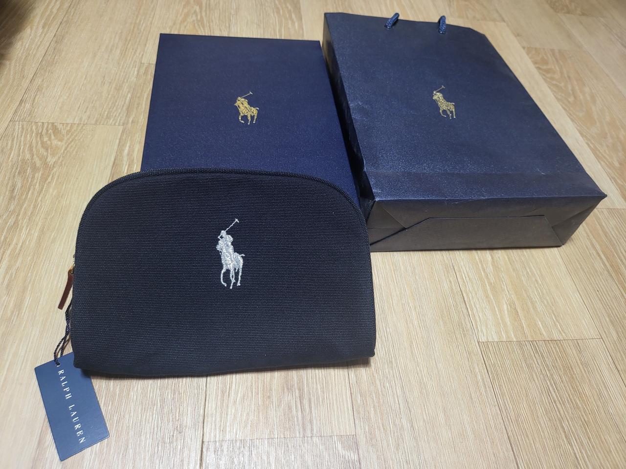(새상품) 남녀공용 폴로 랄프로렌 파우치 카드지갑 동전지갑