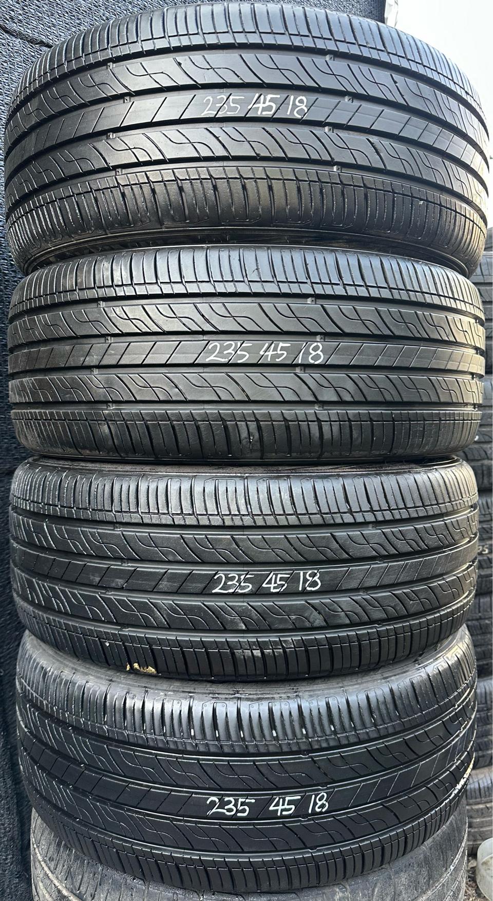235 45 18금호중고타이어한대분2354518
