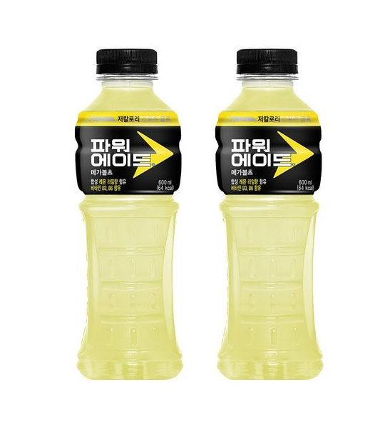 파워에이드 메가볼츠 600ml 20개