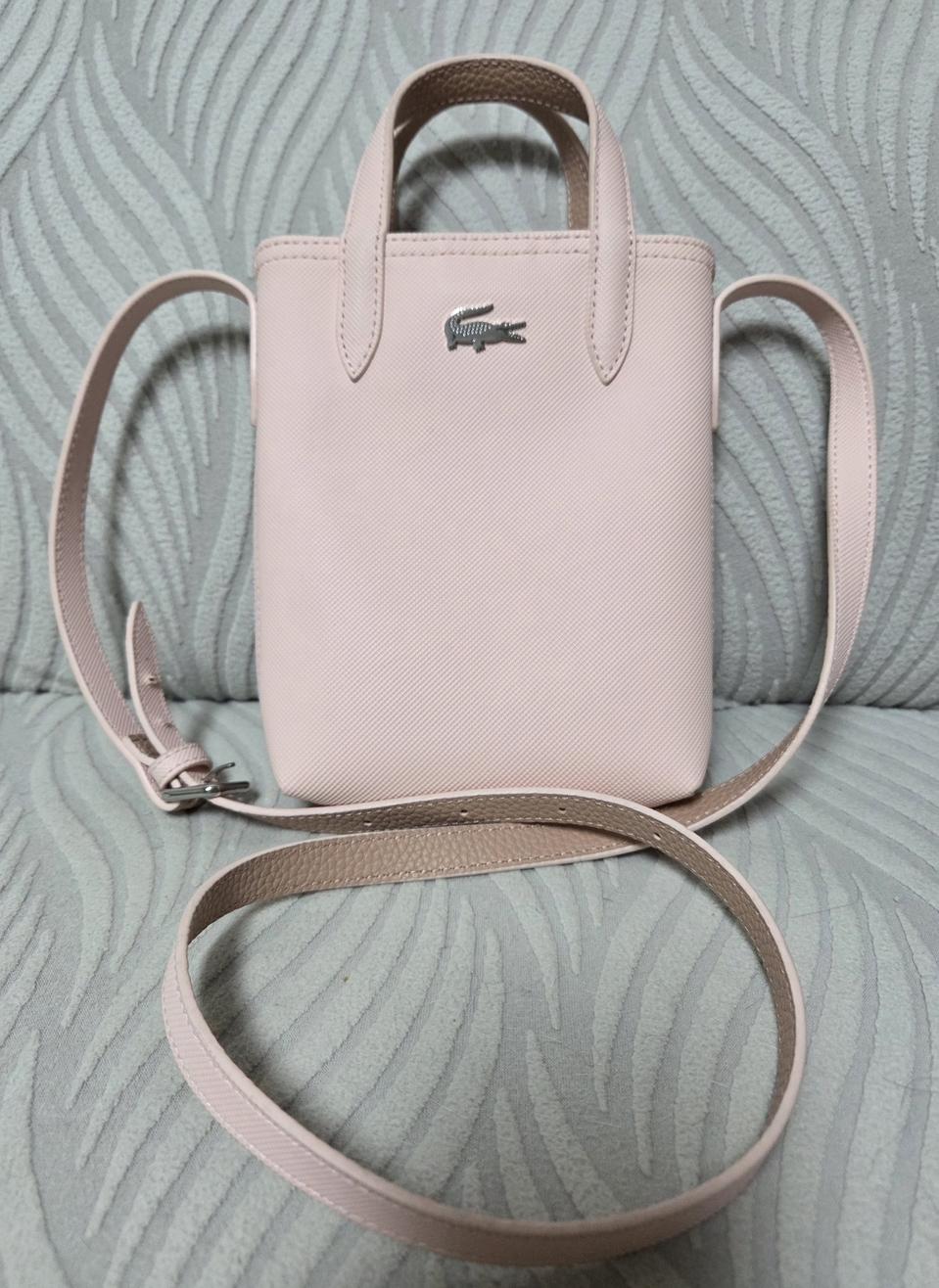 라코스테 미니 크로스백