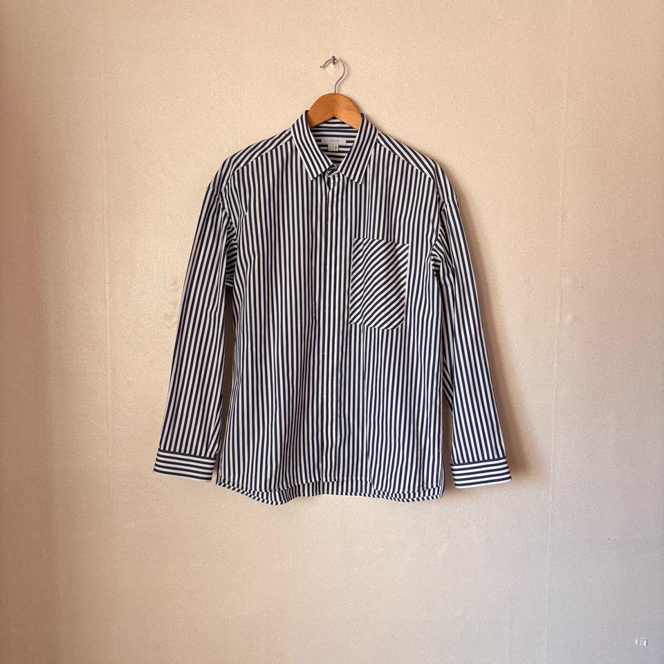 새제품급 질스튜어트 S 루즈핏 스트라이프 셔츠 남방