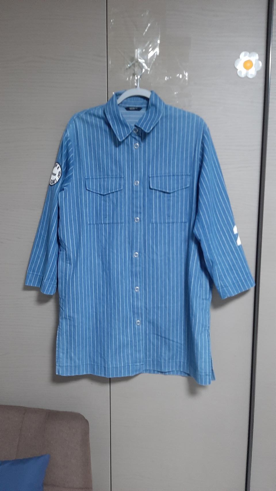 잭앤질 데님 셔츠원피스