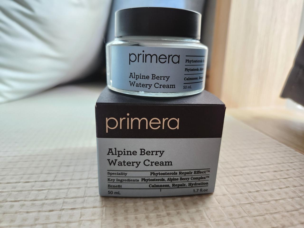 프리메라 알파인베리 워터리 크림 미개봉 새상품