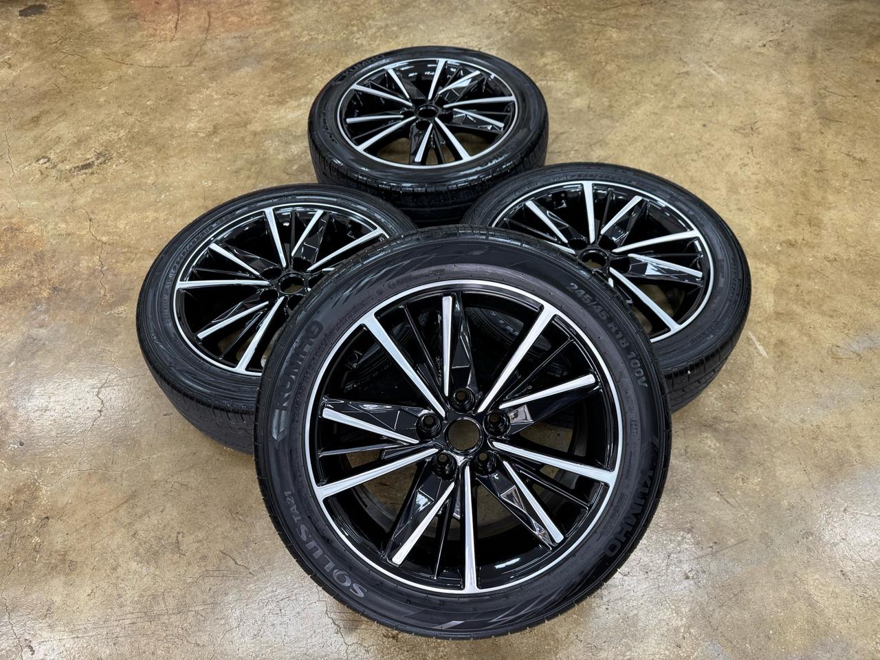 더뉴그랜저ig 18인치 순정휠타이어 팝니다