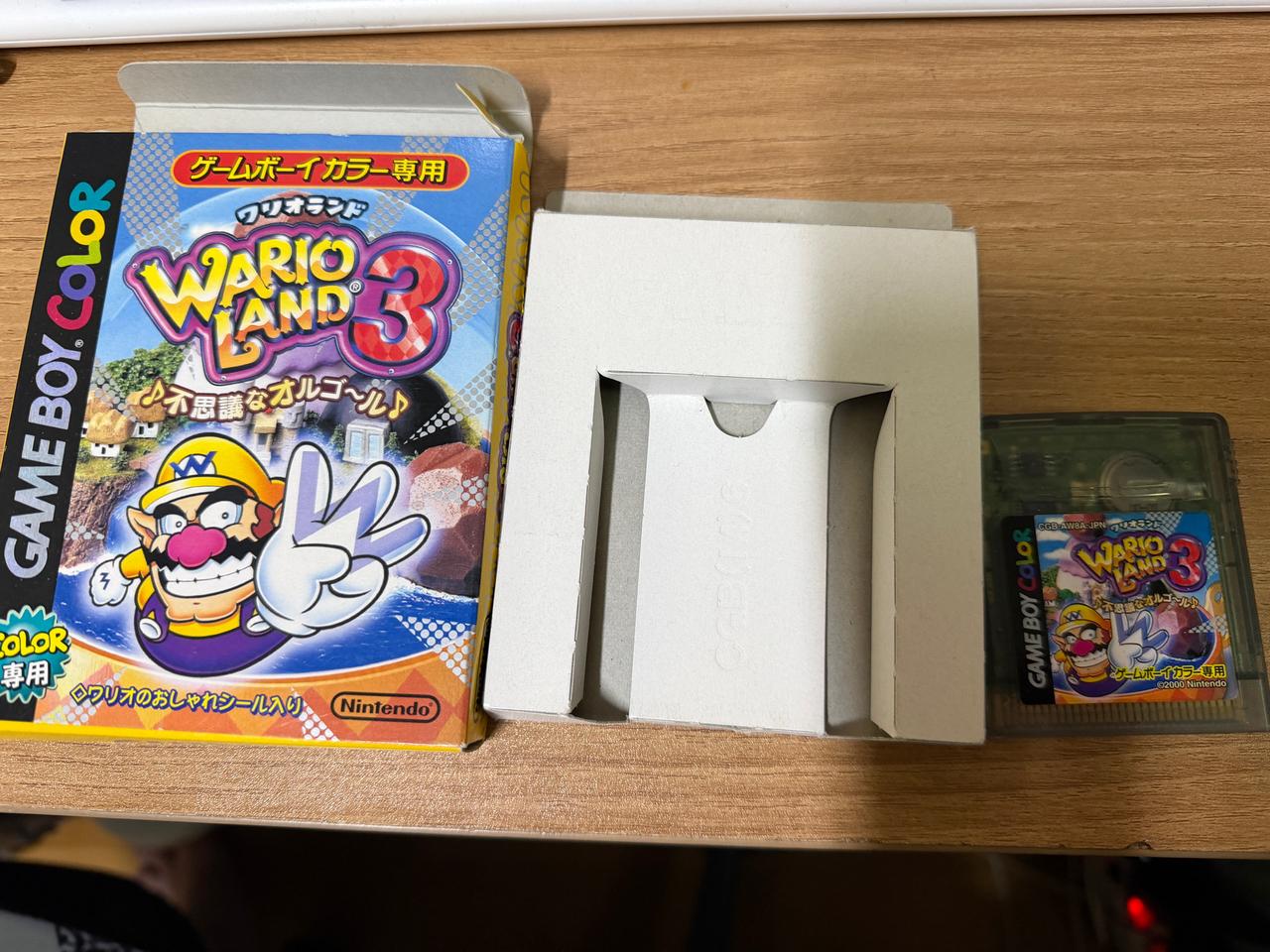닌텐도 게임보이 컬러 와리오랜드3