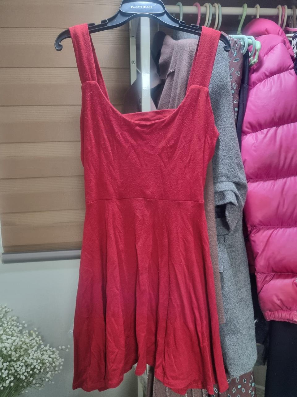 (보세)빨강원피스