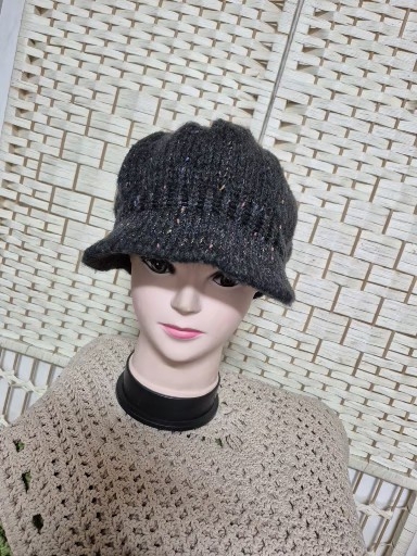 여성니트모자프리