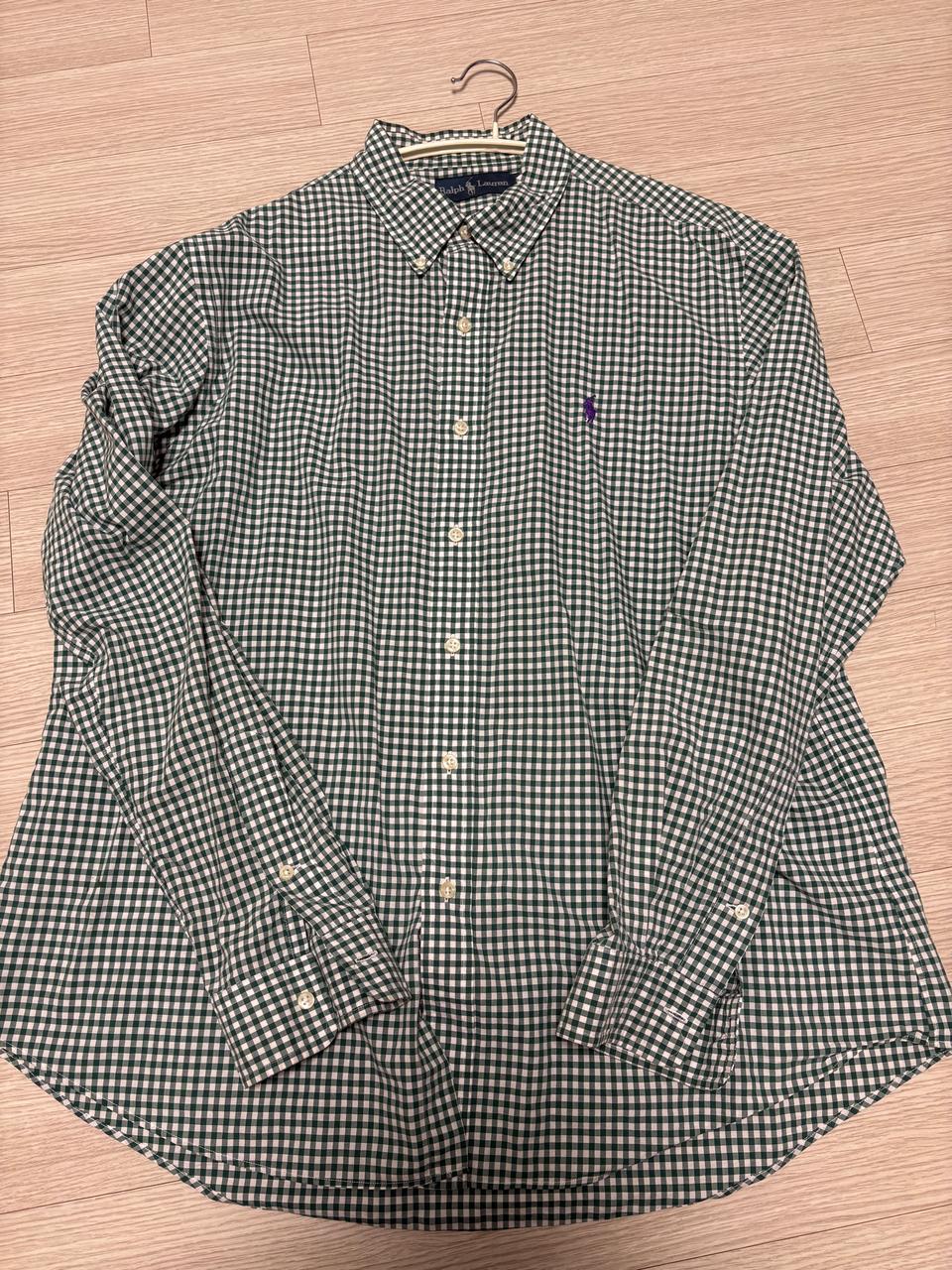 폴로 랄프로렌 체크 셔츠 XL