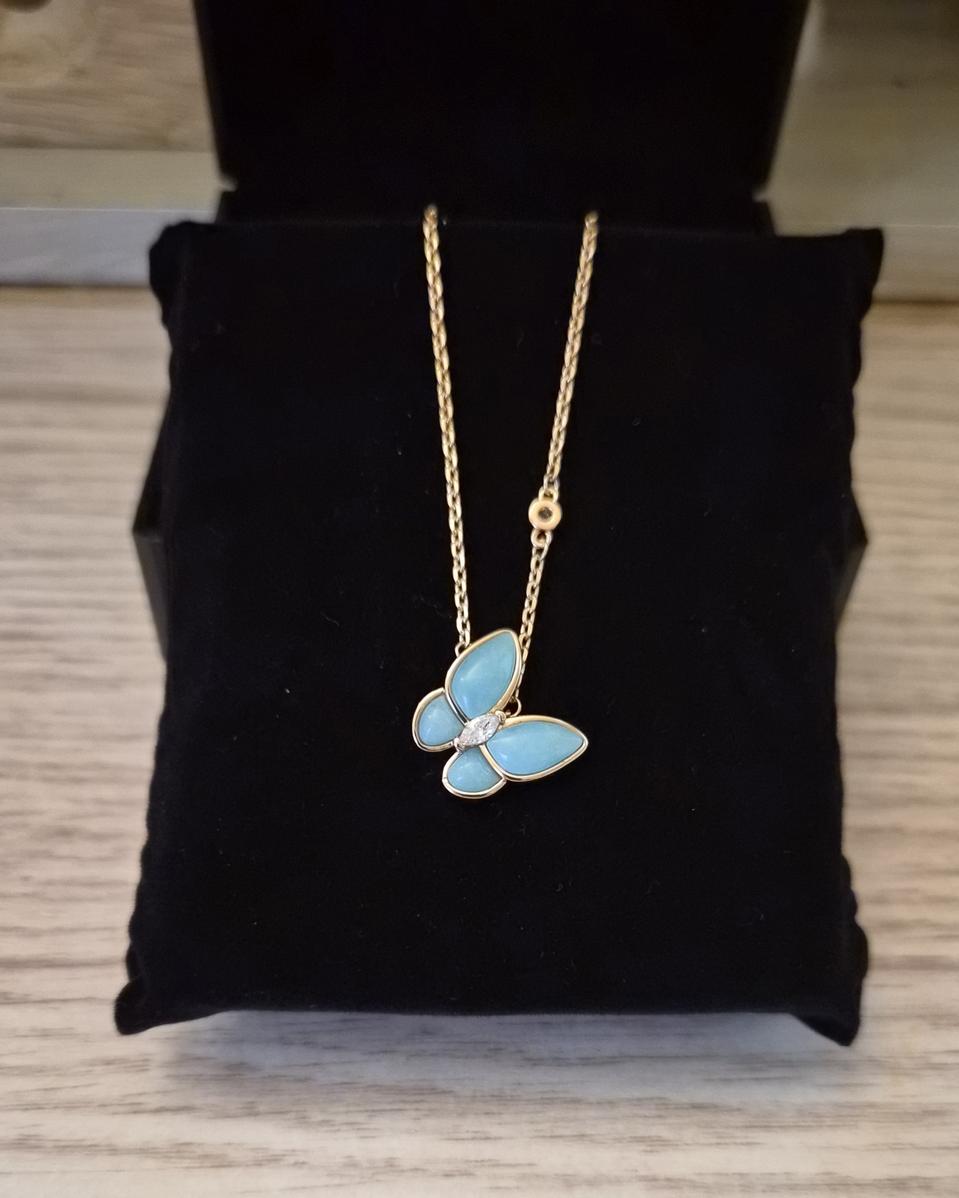 반클리프 나비 목걸이