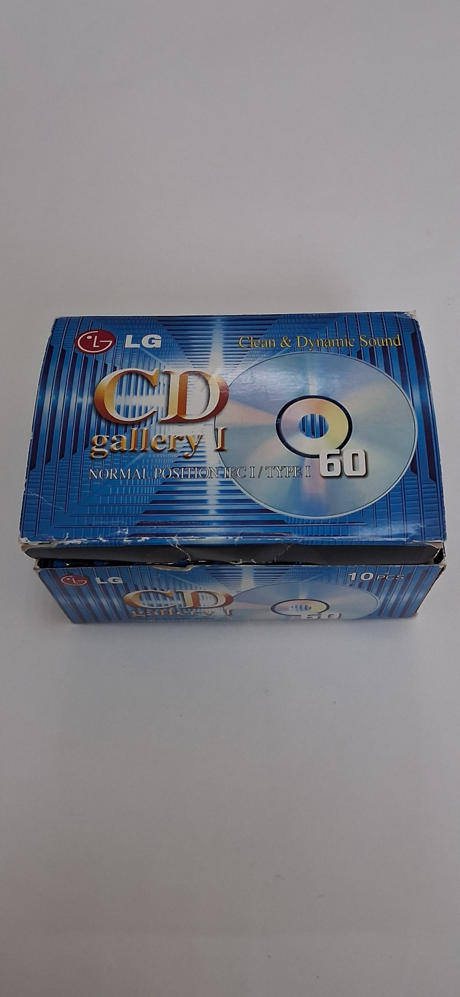 워크맨(카세트) LG 공테이프 60분.전용케이스포함