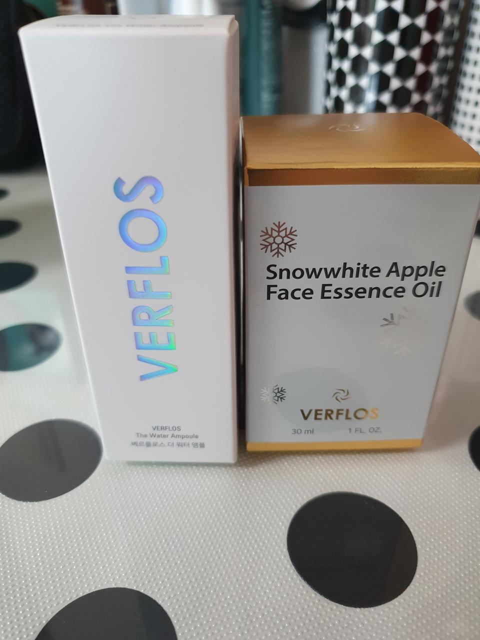 베르플로스 더 워터 앰플 + 애플 페이스 오일
