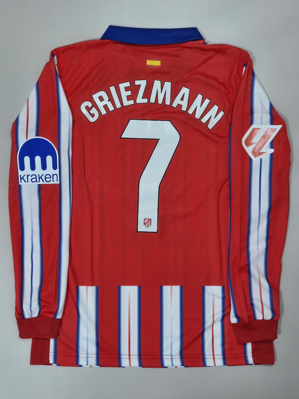 24 25 AT 마드리드 그리즈만 긴팔유니폼 L사이즈