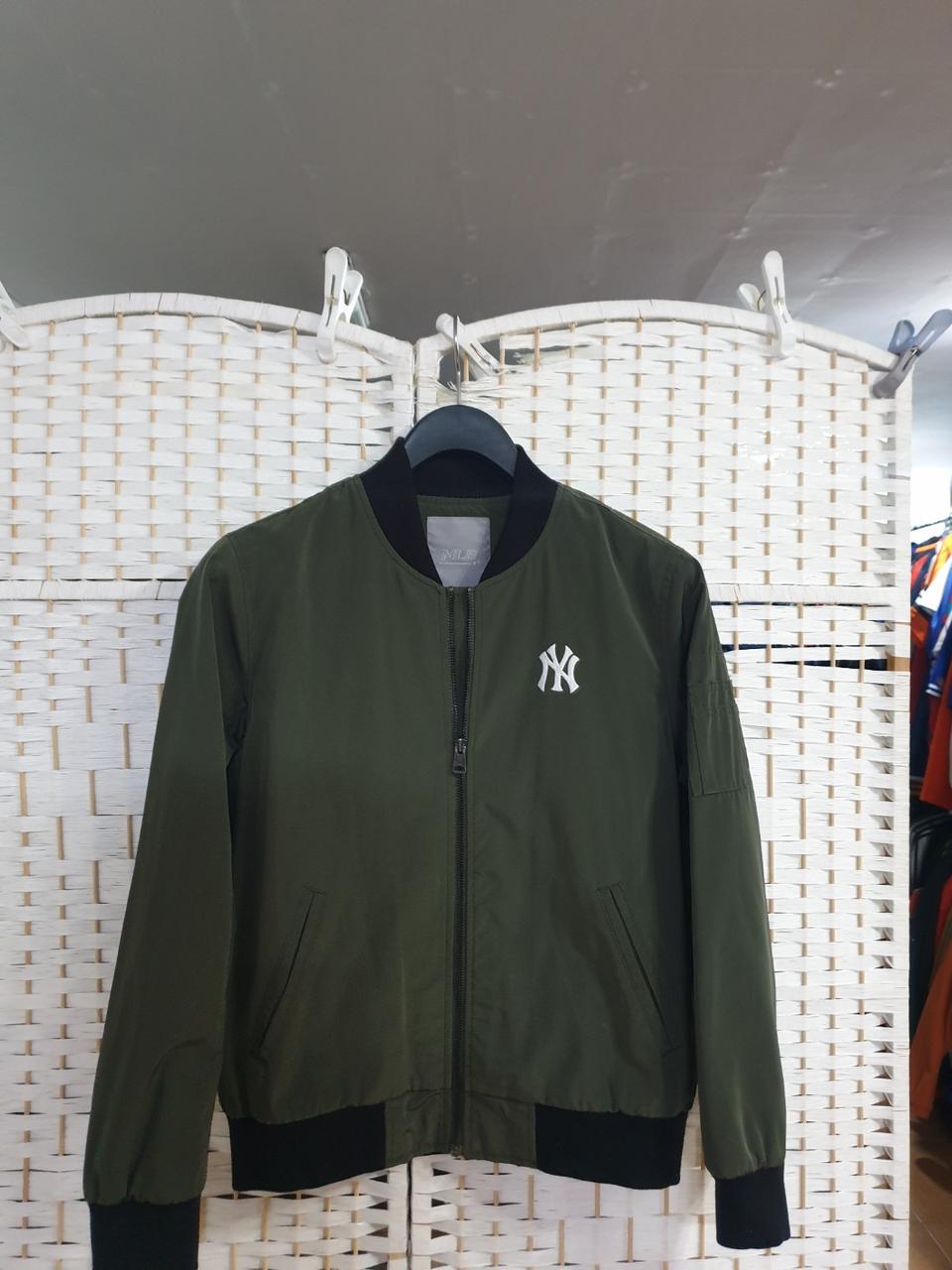 MLB 뉴욕양키스 야구 점퍼 카키색 90